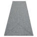 Kusový koberec Braided 105551 Light Grey – na ven i na doma - 120x170 cm NORTHRUGS - Hanse Home 