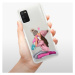 Odolné silikónové puzdro iSaprio - Kissing Mom - Brunette and Girl - Samsung Galaxy A02s