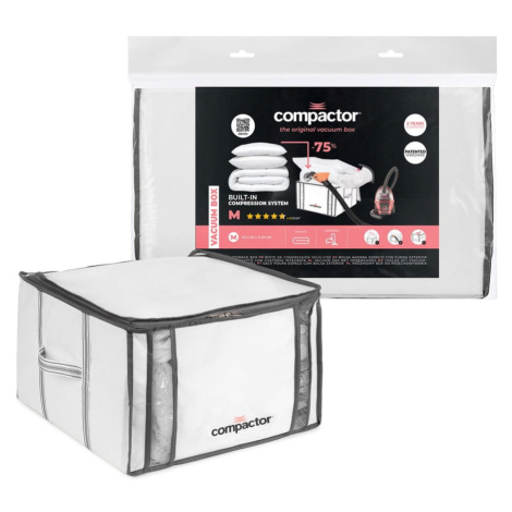 Vákuový/vystužený látkový úložný box na oblečenie 42x25x25 cm Life – Compactor