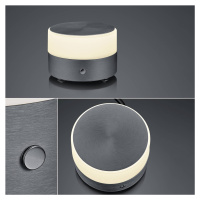 BANKAMP Button stolná LED lampa 11 cm antracit