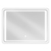 MEXEN - Zusa zrkadlo s osvetlením 80 x 60 cm, LED 600 9808-080-060-611-00