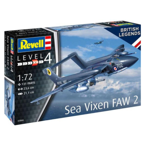 Plastic ModelKit letadlo 03866 - Sea Vixen FAW 2 "70th Anniversary" (1:72)