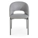 HALMAR K373 jedálenská stolička sivá / čierna