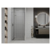MEXEN - Roma Sprchové dvere Swing 120, transparent, chróm sa stenovým profilom 854-120-000-01-00