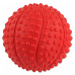 Hračka Dog Fantasy lopta basketbal s bodlinami pískacia mix farieb 5,5cm