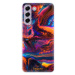 Odolné silikónové puzdro iSaprio - Abstract Paint 02 - Samsung Galaxy S21 FE 5G