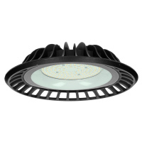 HORIN LED 100W high-bay, priemyselné svietidlo, 9000lm, IP65, 4000K, hliník, čierne