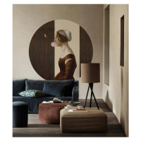 WALLCOLORS Dots Handmaid with Bubble Gum - tapeta POVRCH: Prowall Canvas