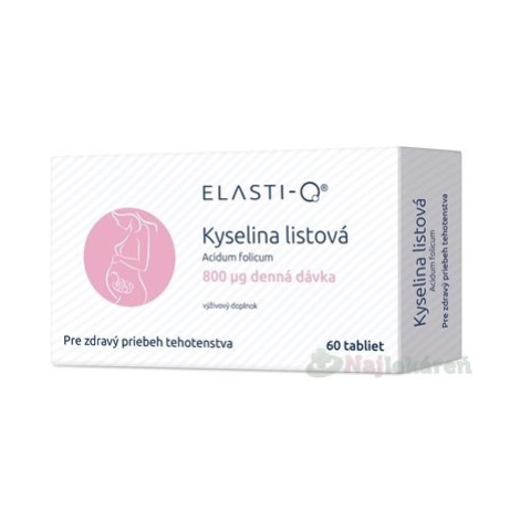 Elasti-Q KYSELINA LISTOVÁ 800 μg 60ks