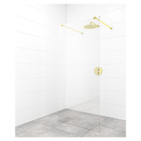 Sprchová zástena Walk-in 140 cm SAT vo farbe profilu zlatá SATBWI140ZAVZ