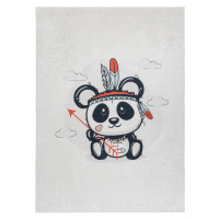 Detský kusový koberec Bambino 1129 Panda cream Rozmery kobercov: 80x150