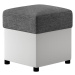 ELTAP POUF R1, SAWANA 05, SOFT 17, DARK GRAY, 29540