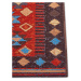 Kusový koberec Cappuccino 105875 Peso Red Blue - 160x235 cm Hanse Home Collection koberce