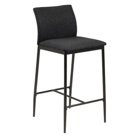 Barová stolička Demina sivá/čierna Actona