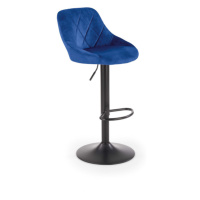 Expedo Barová stolička CHILI, 47x84-106x45, modrá