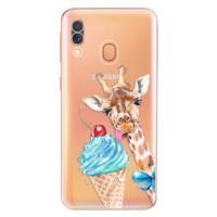Odolné silikónové puzdro iSaprio - Love Ice-Cream - Samsung Galaxy A40