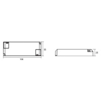 LED budič Basic, DIM, CC, D105040NTF/40W