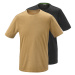 PARKSIDE® Pánske tričko, 2 kusy (L (52/54), čierna/béžová)