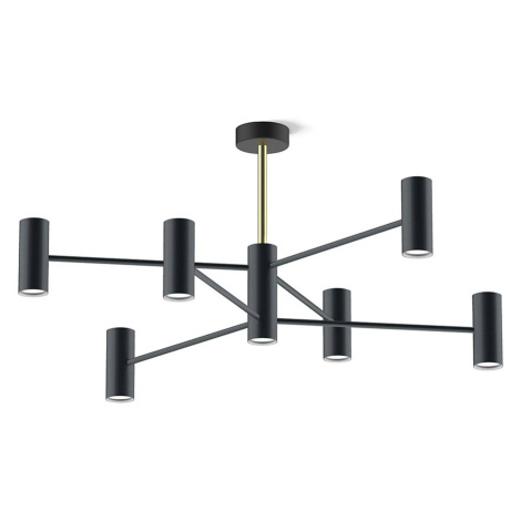 Modo Luce Chandelier strop 13pl 100cm čierne