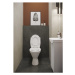 CERSANIT - WC KOMBI 698 CERSANIA II. SIMPLEON 010 3/6L+DUROPLAST SEDADLO SOFTCLOSE K11-2339