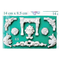 Silikonová forma ornamenty - Galias Moulds