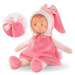 Bábika Miss Pink Sweet Dreams Corolle Mon Doudou ružová s hnedými očami 25 cm od 0 mes