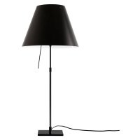 Luceplan Costanza stolná lampa D13 čierna/čierna