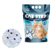 Cat Step Silikagélová podstielka pre mačky CrystalBlue 3,34 kg , 7,6 l