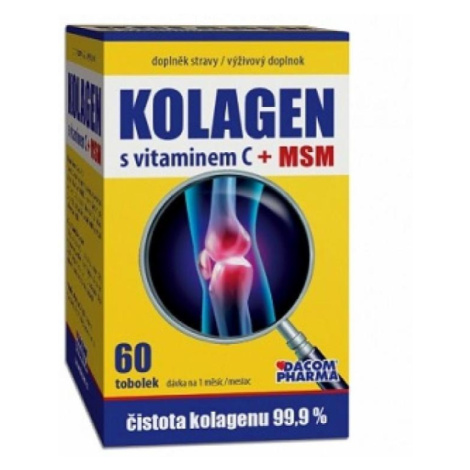 DACOM PHARMA Kolagen s vitamínem C + MSM 60 kapsúl