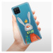 Odolné silikónové puzdro iSaprio - Rabbit And Bird - Samsung Galaxy A12