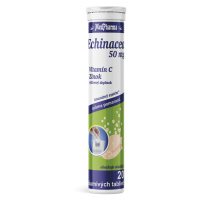 MEDPHARMA Echinacea 50 mg + vit.C + zinok 20 šumivých tabliet