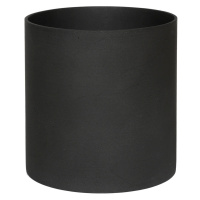 Kvetináč Puk, farba volcano čierna, viac veľkostí - PotteryPots Velikost: L - v. 24.5 cm, ⌀ 25 c