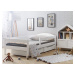 LU Detská posteľ Lipa s úložným boxom - biela max. 150 kg Rozmer: 160x80