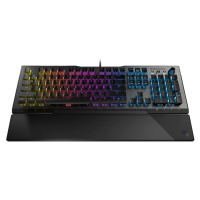 ROCCAT MECHANICKA HERNA KLAVESNICA VULCAN 121 AIMO, RED TITAN SWITCH SPEED, RGB, US LAYOUT, CIER