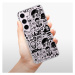 Odolné silikónové puzdro iSaprio - Comics 01 - black - Samsung Galaxy S23 5G