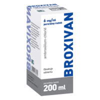 BROXIVAN 6 mg/ml perorálny roztok + plast. odmer. 200 ml