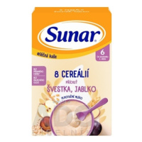 Sunar mliečna KAŠA 8 CEREÁLIÍ