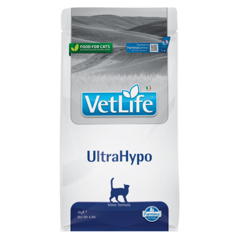 VET LIFE Natural Ultrahypo granule pre mačky, Hmotnosť balenia (g): 2 kg