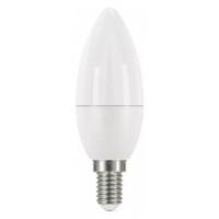 EMOS ZQ3220 LED ZIAROVKA CLASSIC CANDLE 6W E14 TEPLA BIELA