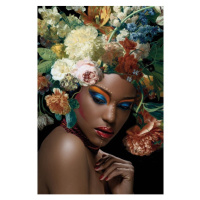 Sconto Obraz FLOWERWOMAN 1 80x120 cm, viacfarebná