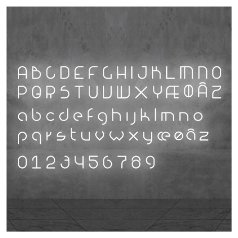 Artemide Alphabet of Light malé písmeno na stenu k
