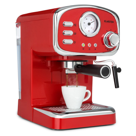 Klarstein Espressionata Gusto, espresso kávovar, 1100W. 15 Bar tlak