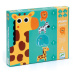 Súprava 4 puzzlí – Žirafa a spol.