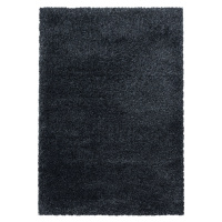Kusový koberec Fluffy Shaggy 3500 antracit Rozmery koberca: 120x170