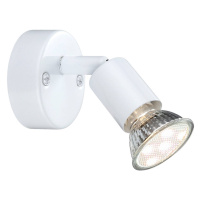 Nástenné LED svietidlo Olana, 1-plameňové, biela