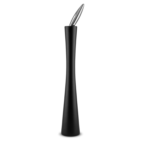 Drevený mlynček na korenie, čierny, priem. 8.5 cm - Alessi