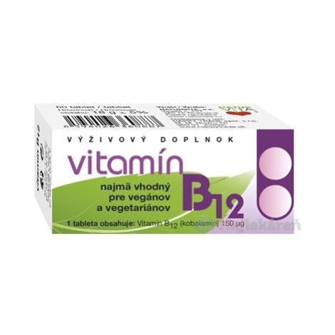 Naturvita Vitamín B12 60 tabliet