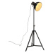 vidaXL Podlahová lampa 25 W čierna 61x61x90/150 cm E27