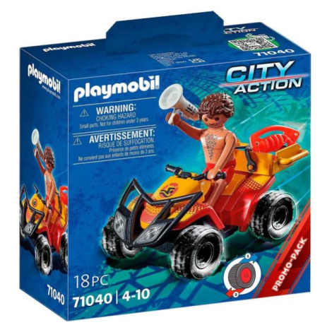 PLAYMOBIL City Action 71040 Záchranárska rýchlostná štvorkolka