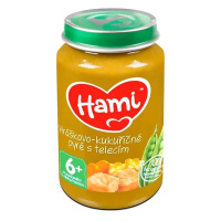 HAMI Hráškovo-kukuričné pyré s teľacím od 6.mesiaca 200 g
